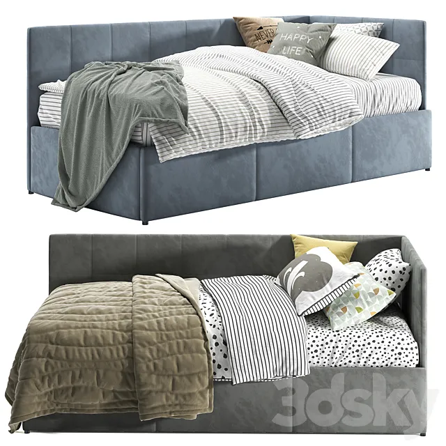 Bon corner bed 3DModel Bon corner bed 3DModel