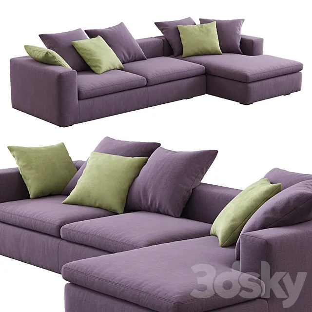 Bonaldo _ Land (Corner Sofa) 3D Model