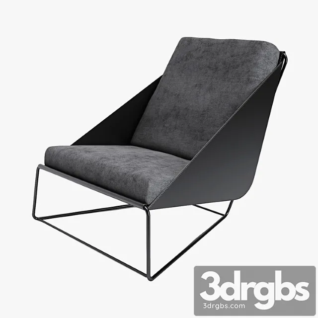 Bonaldo alfie armchair 2 3D Model Download Bonaldo alfie armchair 2 3D Model Download