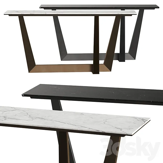 Bonaldo Art Console Table 3DModel