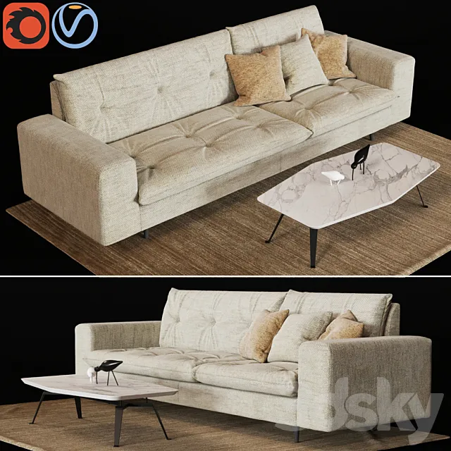 BONALDO AVARIT SOFA 3D Model