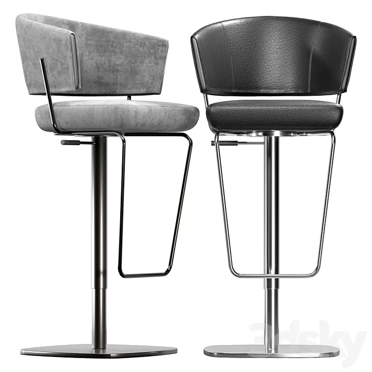 Bonaldo – Bahia too bar chair 3D Model Free Download