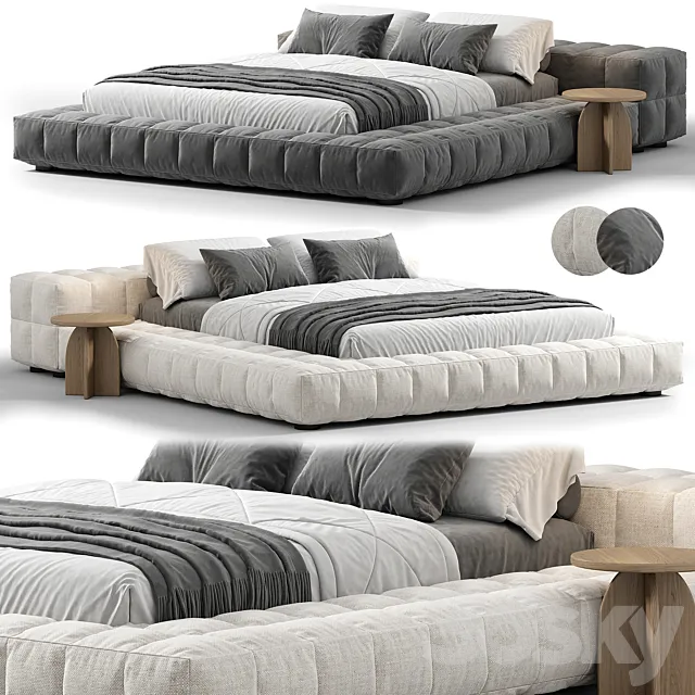 BONALDO BED SQUARING 3D Model BONALDO BED SQUARING 3D Model