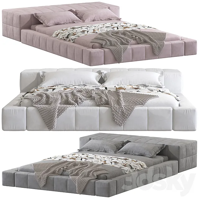 BONALDO BEDS 3D Model BONALDO BEDS 3D Model