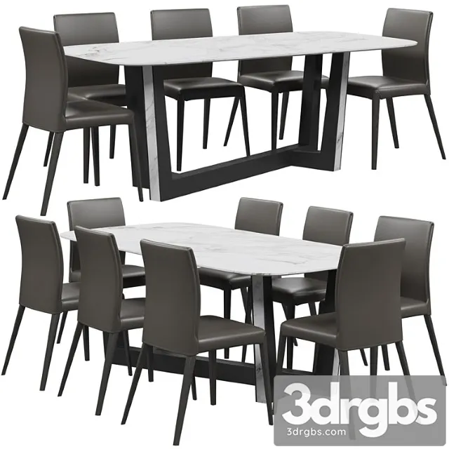 Bonaldo bel air chair 2 3D Model Download Bonaldo bel air chair 2 3D Model Download