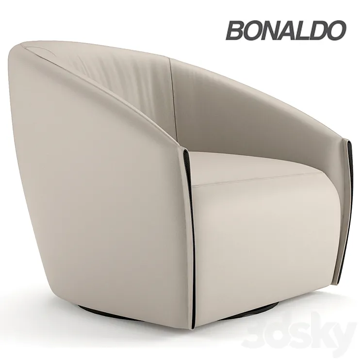 Bonaldo Bodo Armchair 3D Model Free Download