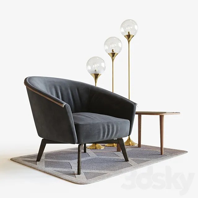 Bonaldo Bruno set 3DModel