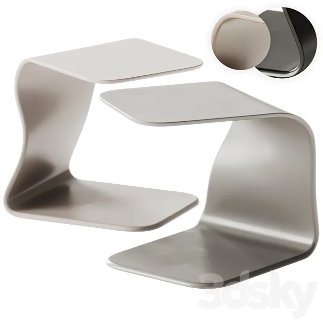 Bonaldo DUFFY Side Table 3D Model
