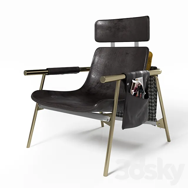 Bonaldo Eddy Armchair 3D Model