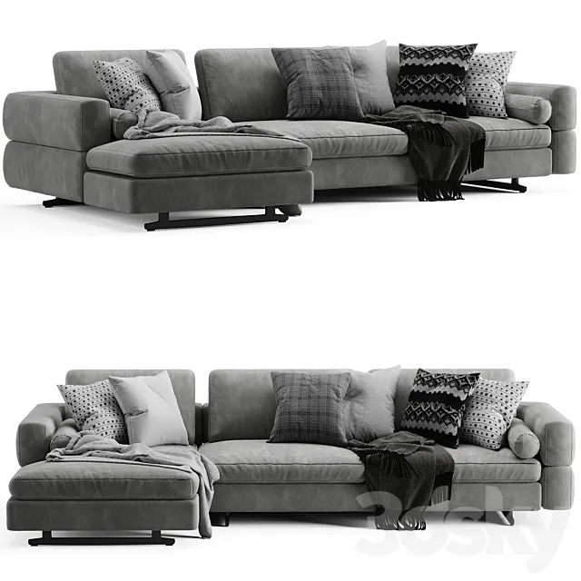 Bonaldo Ever More Sofa 3D Model Bonaldo Ever More Sofa 3D Model