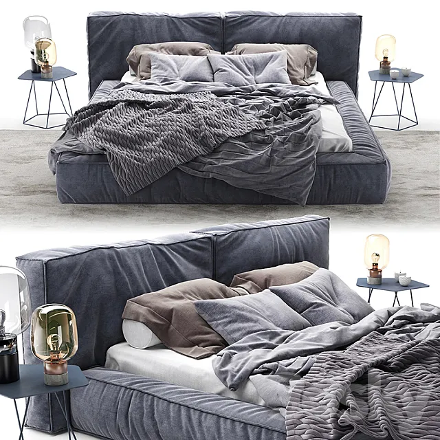 Bonaldo fluff 3D Model Bonaldo fluff 3D Model