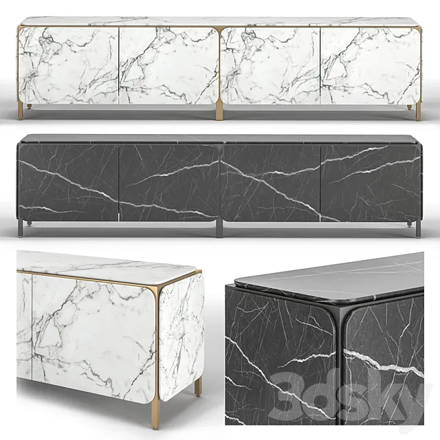 Bonaldo Frame k_sideboard 3DModel Bonaldo Frame k_sideboard 3DModel