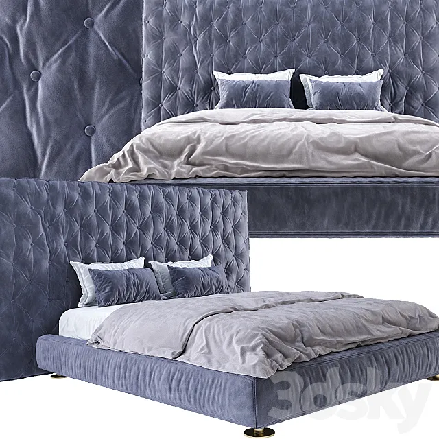 Bonaldo-full moon bed 3DModel Bonaldo-full moon bed 3DModel