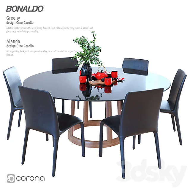 Bonaldo Greeny Alanda 3D Model