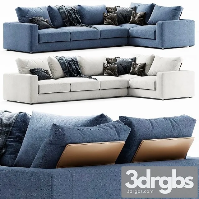 Bonaldo Hiro Sofa 3D Model Download