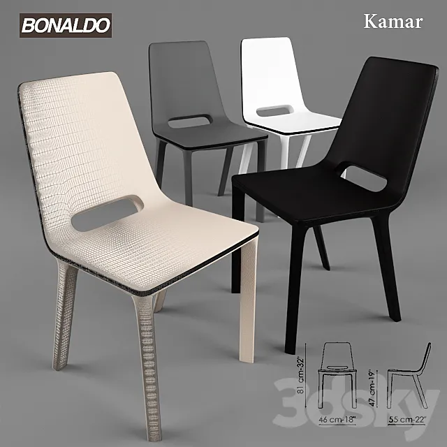 Bonaldo Kamar 3DModel Bonaldo Kamar 3DModel