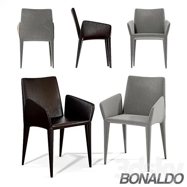 Bonaldo Miss Filly chair 3D Model