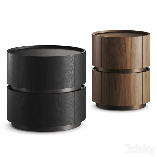 Bonaldo Moneypenny Bedside Tables 3D Model Bonaldo Moneypenny Bedside Tables 3D Model