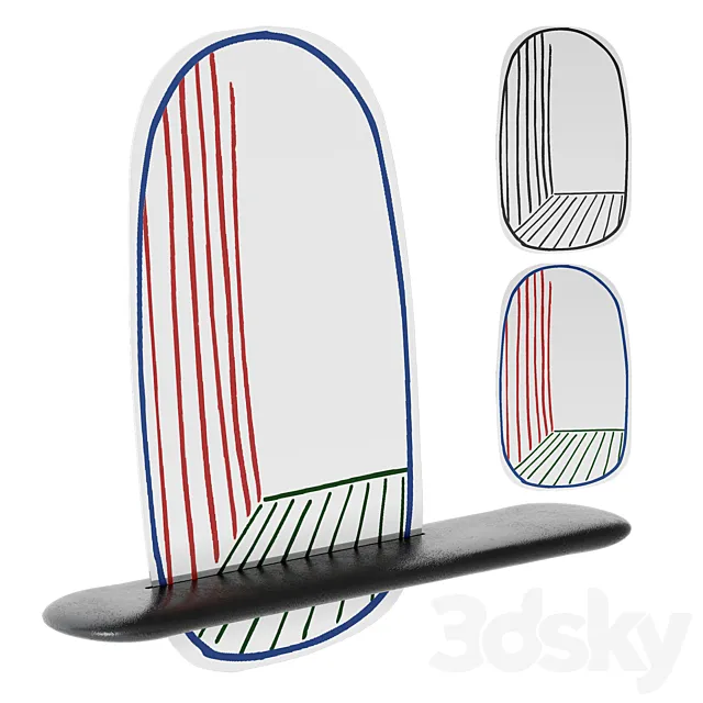 Bonaldo new perspective mirror 3D Model