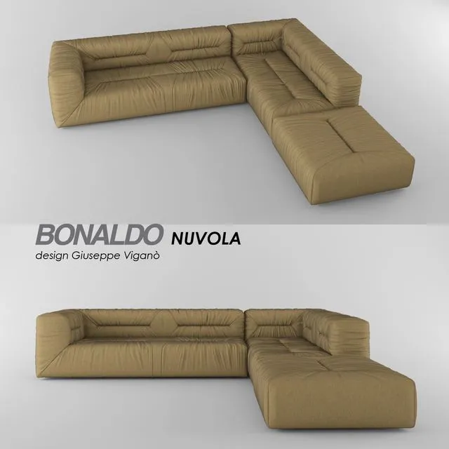 Bonaldo Nuvola sofa 3D Model