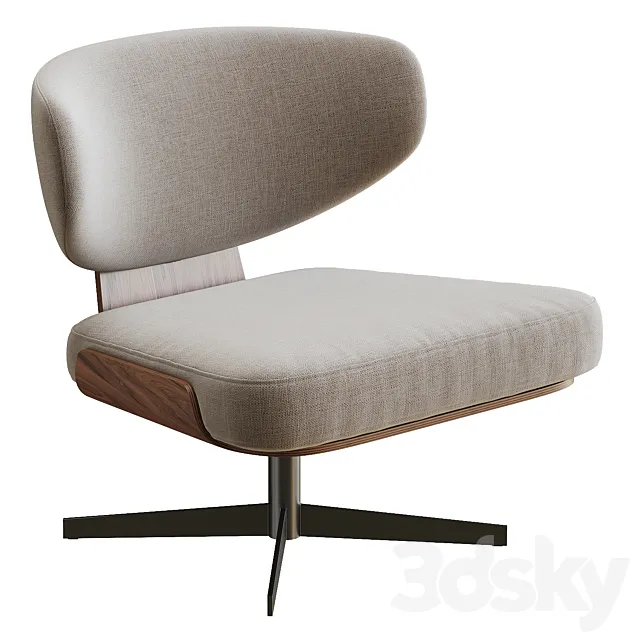 Bonaldo Olos armchair 3D Model
