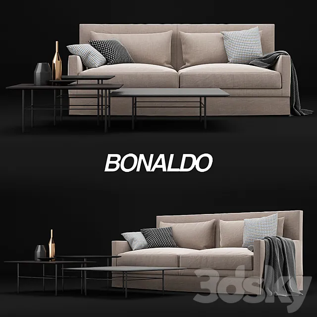 Bonaldo Paraiso and Bonaldo Fard 3DModel Bonaldo Paraiso and Bonaldo Fard 3DModel