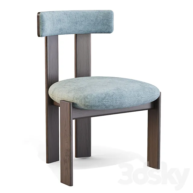Bonaldo: Pi – Dining Chair 3D Model
