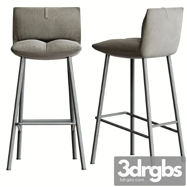 Bonaldo pill too stool 2 3D Model Download