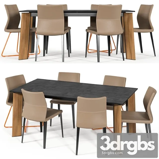 Bonaldo razor chair flag table 2 3D Model Download Bonaldo razor chair flag table 2 3D Model Download