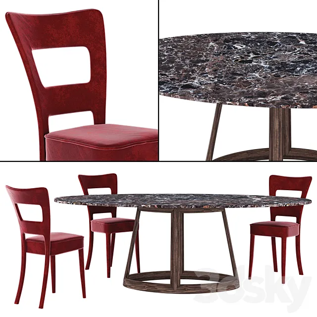 Bonaldo set 3D Model