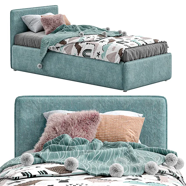 Bonaldo Single beds Titti 3 3DModel Bonaldo Single beds Titti 3 3DModel