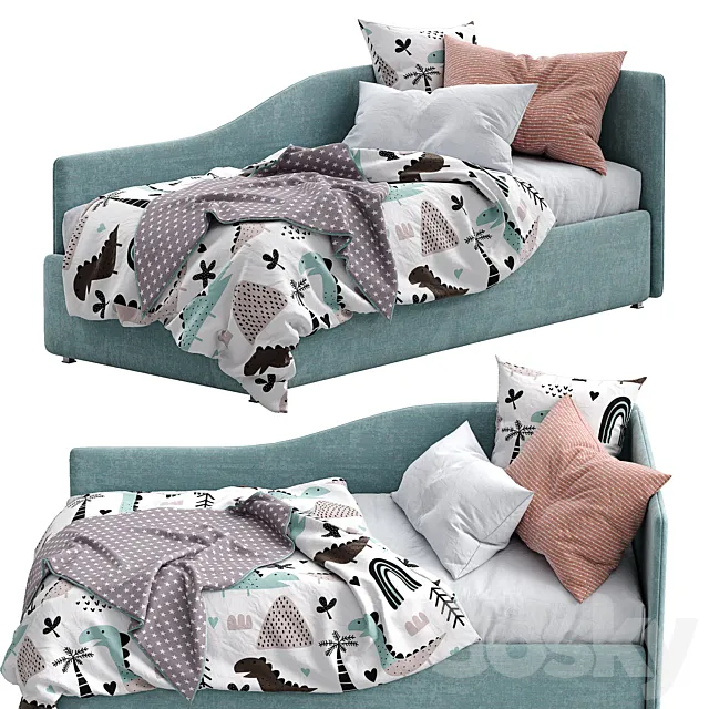 Bonaldo Single beds Titti 4 3DModel Bonaldo Single beds Titti 4 3DModel