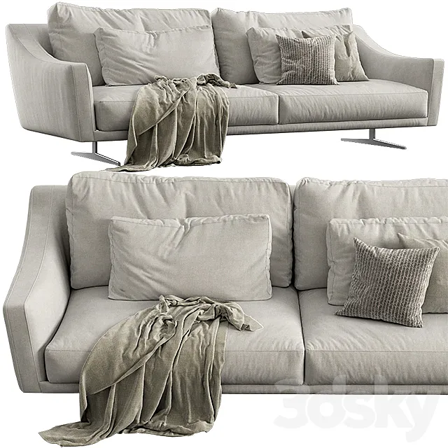 Bonaldo skid 3DModel Bonaldo skid 3DModel