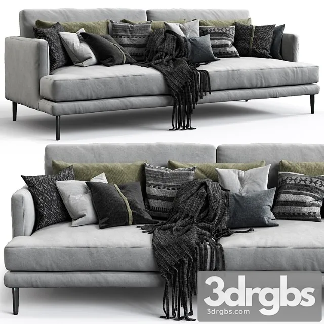 Bonaldo Sofa Paraiso 3D Model Download