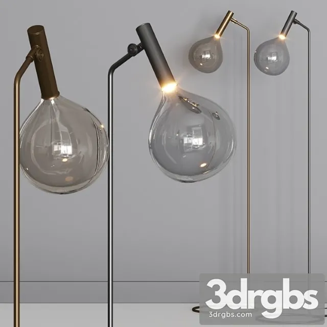 Bonaldo sofi floor lamps 3D Model Download