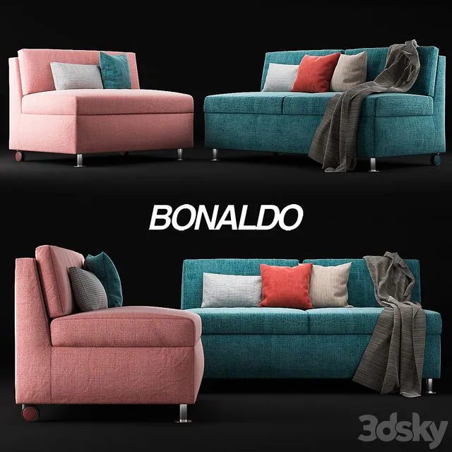 Bonaldo Son Sofa 3D Model Bonaldo Son Sofa 3D Model