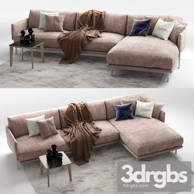 Bonaldo Structure Sofa 3D Model Download