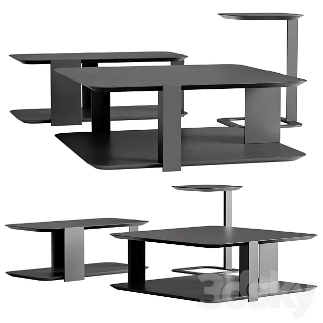 Bonaldo tables Paddle 3D Model