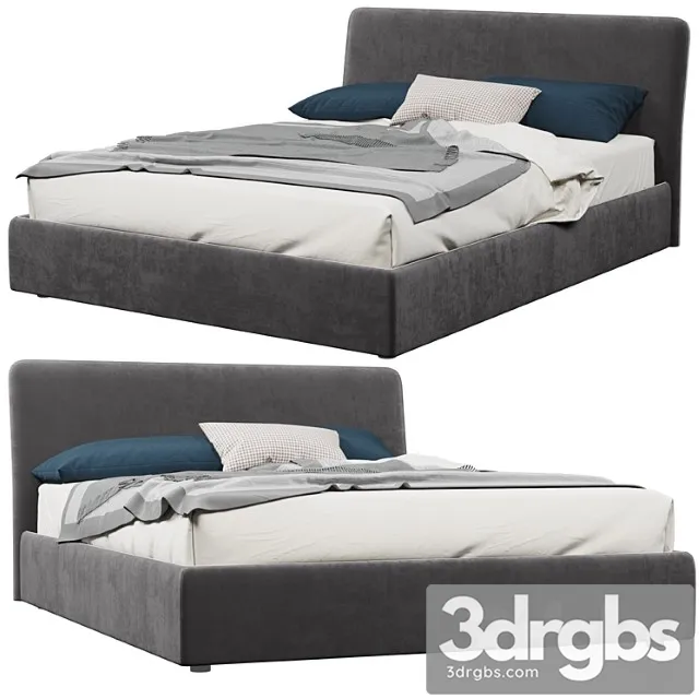 Bonaldo tonight bed 2 3D Model Download Bonaldo tonight bed 2 3D Model Download