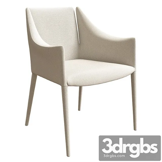 Bonaldo vela chair 2 3D Model Download