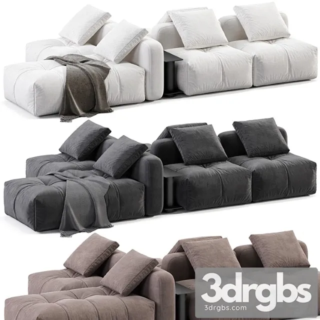 Bonamour Bonaldo Sofa 3 3D Model Download