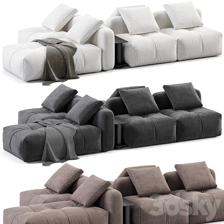 Bonamour Bonaldo Sofa 3D Model Free Download