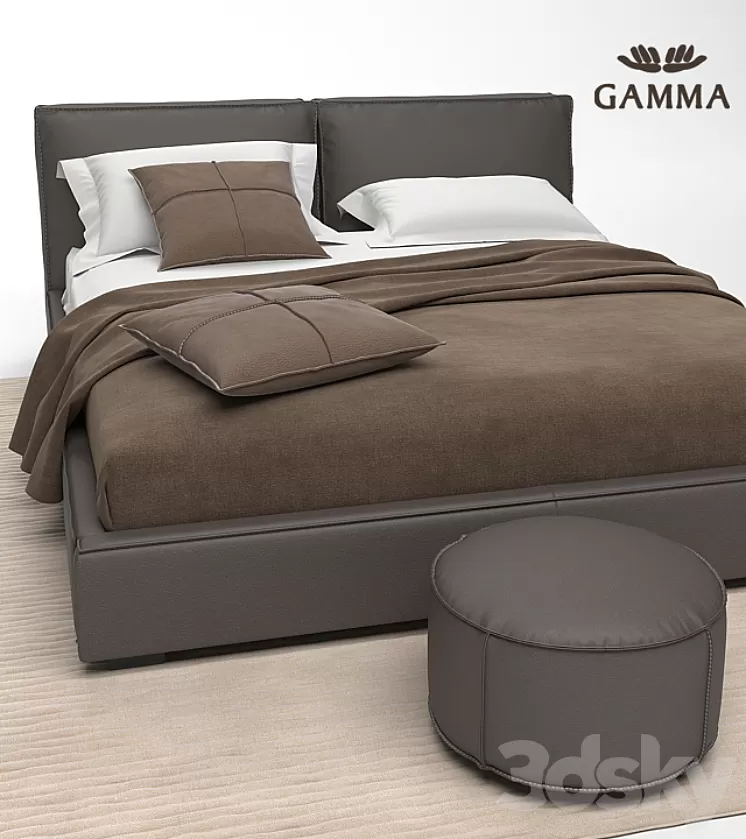 Bond Night Bed 3D Model