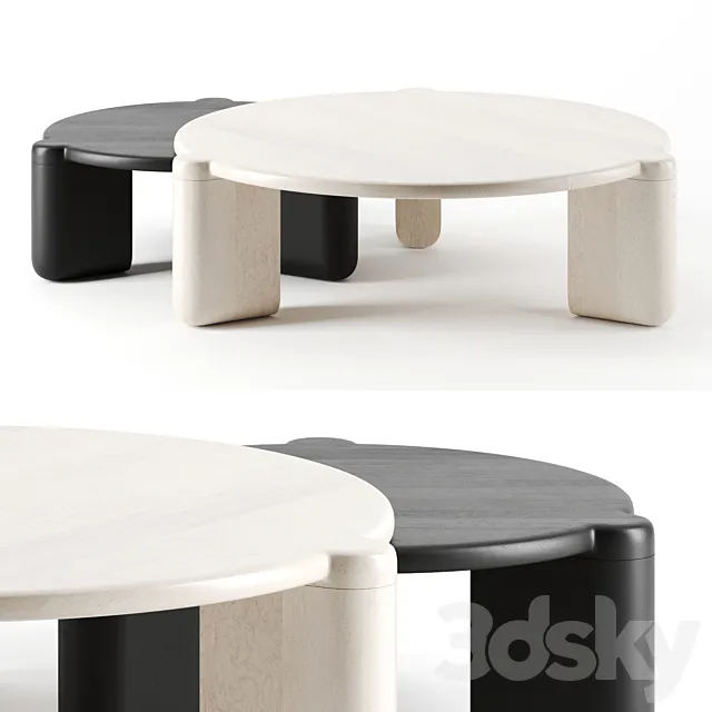 Bone coffee table by Radnor 3DModel