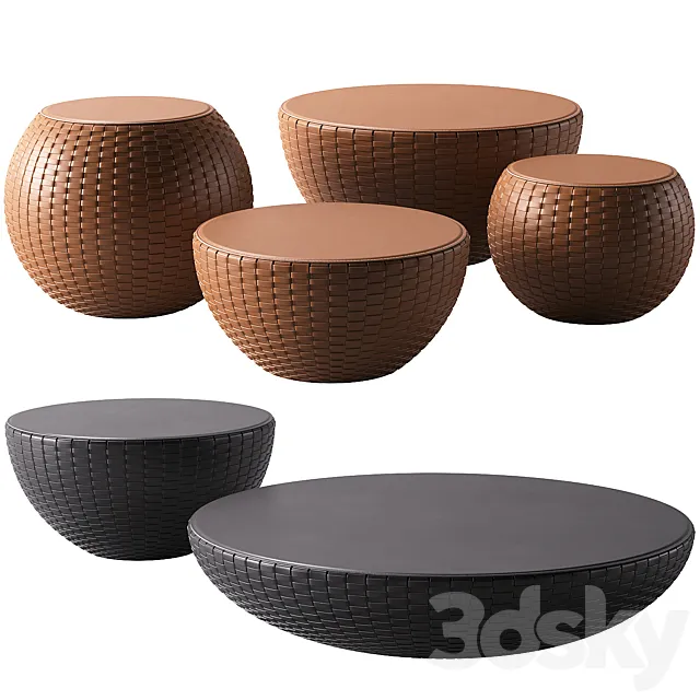 BONGO KUOIO Tables _ Meridiani 3D Model