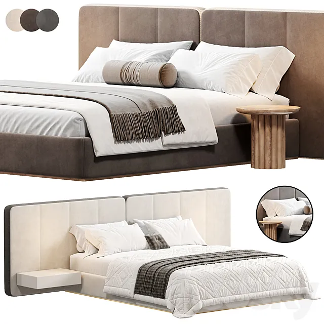 BONNIE BED by Lars Marl 3D Model BONNIE BED by Lars Marl 3D Model