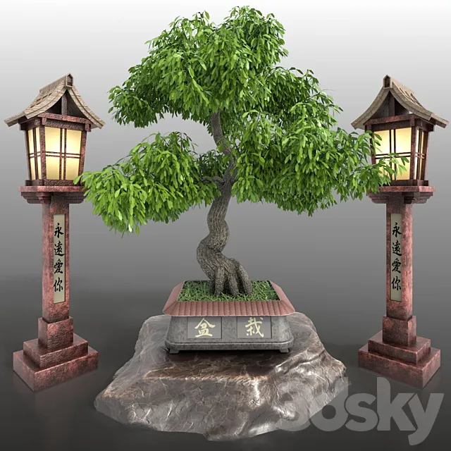 Bonsai 3 – foliage 3DModel Bonsai 3 – foliage 3DModel