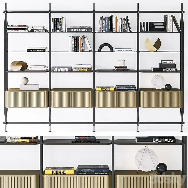 Bontempi charlotte shelves 3D Model