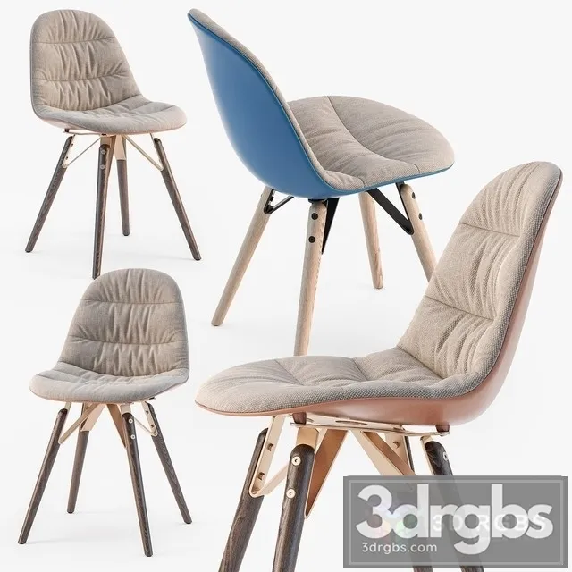 Bontempi Mood Chair 3D Model Download