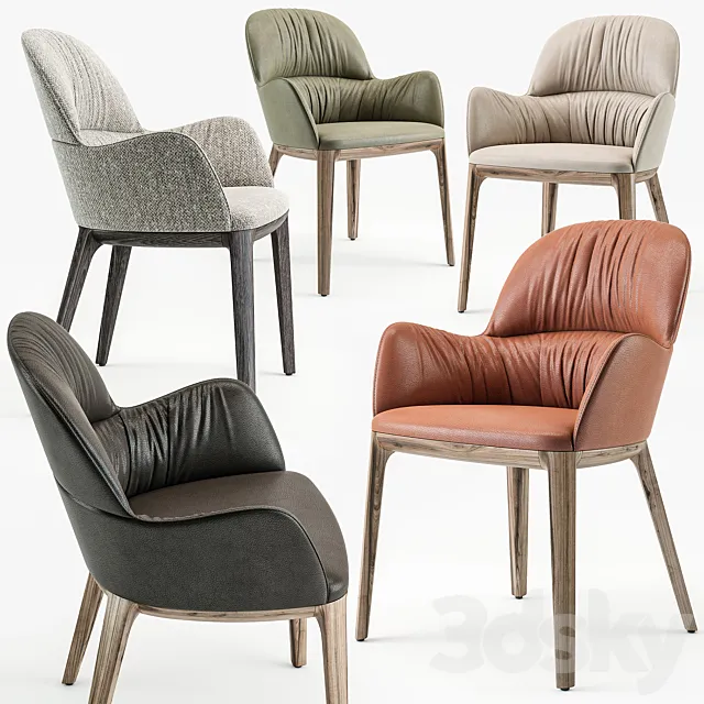 Bontempi queen armchair 3DModel Bontempi queen armchair 3DModel